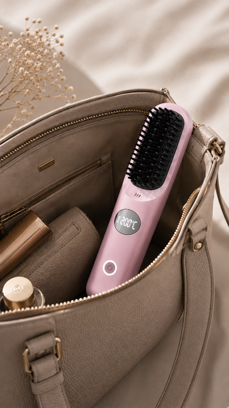 Current Co Cordless Hair Straightener Brush