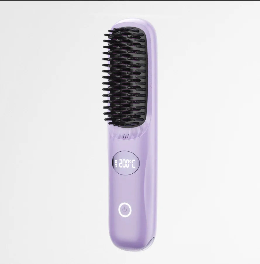 Current Co Cordless Hair Straightener Brush