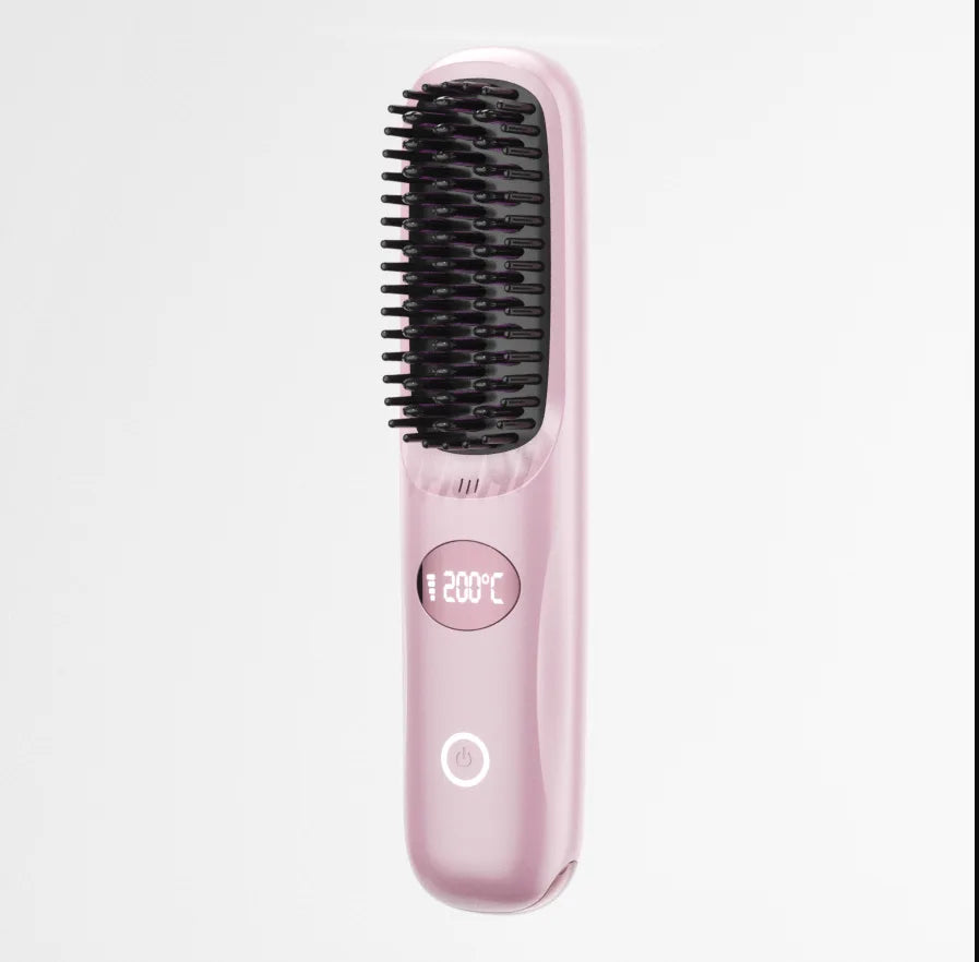 Current Co Cordless Hair Straightener Brush